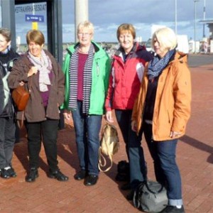 Angekommen am Norderneyer Hafen