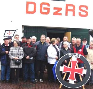 AG 60 plus am 20.04.2006 zu Gast bei der DGzRS im Rettungsschuppen in Norddeich
