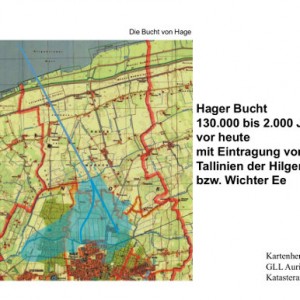 Ungefähre Lage des verlandeten Hager Sees ab 130.000 Jahre vor heute